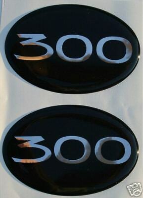 Fits Chrysler 300 steering wheel emblem tiny badge 2pc