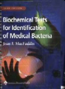 Biochemical Tests for Identification of Medical Bacteria by Macfaddin, Jean F., Biochemical Tests for Identification of Medical Bacteria by Macfaddin, Jean F.,