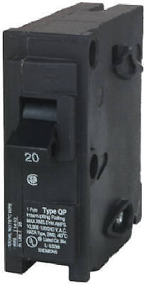 Circuit Breaker, Single Pole, 120-volt, 20-amp -q120