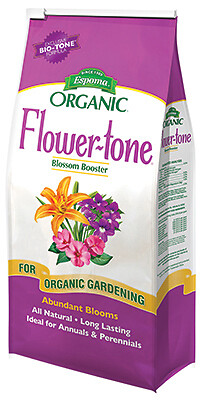 Espoma 18 lb. 3-4-5 Flower Tone. It is an all-natural food for annuals; peren...
