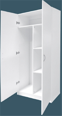 Cupboard Large Broom 2 Door At Mitre 10 Bundall
