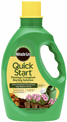 Quick Start 1005562 Planting and Transplant Starting Solution, 40 oz Can, Liquid