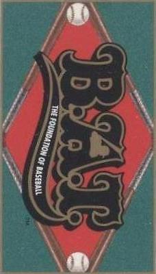 1993 Upper Deck B.A.T. Triple-Folders - Paul Blair #13