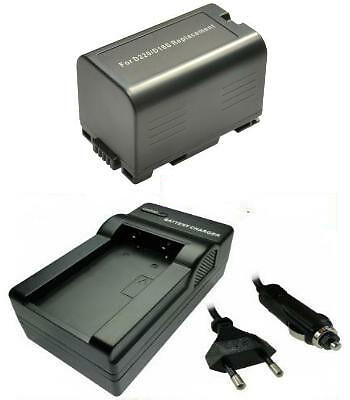 Set: Akku 1800mah + LadegerÃ¤T FÃ¼R Panasonic Pv-Dv100k Pv-Dv101 Pv-Dv102 Pv-Dv103