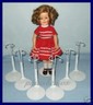 6 Kaiser Doll Stands for NEW Curvy Body Barbie FASHIONISTA 12" SHIRLEY TEMPLE