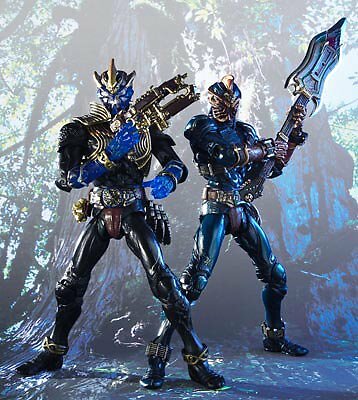新品 S.I.C. VOL.34 仮面ライダーイブキ＆ザンキ Amazon.co.jp: TAMASHII NATIONS S.I.C.VOL.34 仮面ライダー