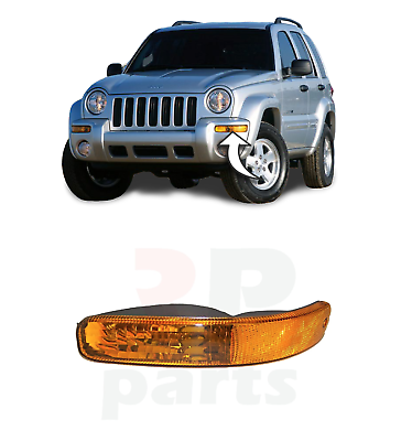 POUR JEEP CHEROKEE/LIBERTY 02 - 04 FEU CLIGNOTANT AVANT GAUCHE N/S