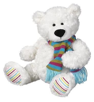 Ganz Purple Teddy Bear Swirl Curly Plush 17” Spring 8805 Ganz Purple Teddy Bear Swirl Curly Plush 17” Spring 8805