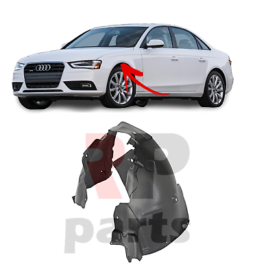 PER AUDI A4 B8 2011 - 2016 NUOVO PARAFANGO ANTERIORE PARAFANGO PARASPRUZZI AR...