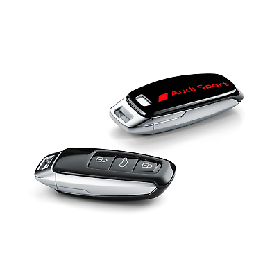 For A3 8Y A6 C8 A7 4K A8 Q7 Q8 E-Tron Original Audi Sport Key Bag Cover