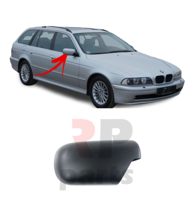 FOR BMW 5 E39 00-04, BMW E38 94-01 WING MIRROR COVER CAP FOR PAINTING RIGHT