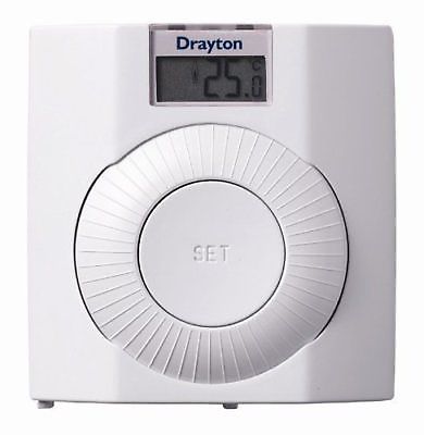 Drayton 22083 Digistat+3 7 Day Programmable Room BATTERY Thermostat NOT RF  | eBay