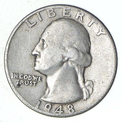 Uncertified Silver US Quarters