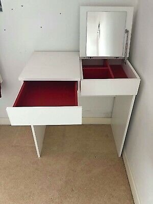 White Ikea Dressing Table Makeup Table Vanity Dresser In Finaghy
