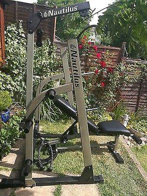 Professional Olympic Squat Rack Nautilus With Bench In