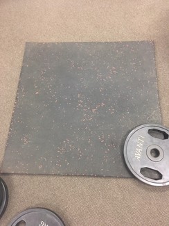 Versafit 15mm thick rubber gym flooring | Gym 