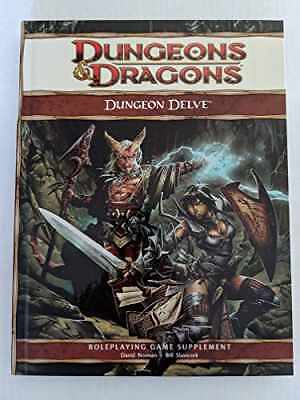 Dungeon Delve: A 4th Edition D&D - Hardcover, by Noonan David; Slavicsek - Good