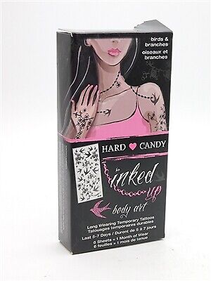 Hard Candy inked Up Body Art Long Lasting Temporary Tattoos: B...