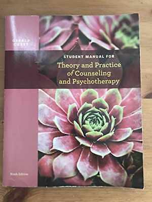 Student Manual for Corey's Theory - Paperback, by Corey Gerald - Acceptable w
