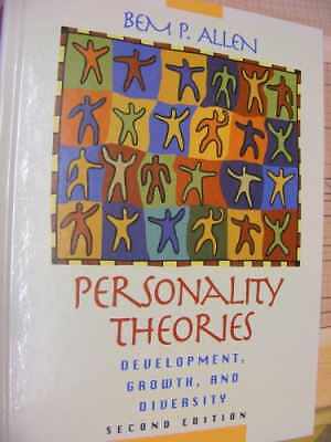 Personality Theories: Development, Growth, - Hardcover, by Allen Bem P. - Good