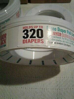 Econo Diaper Pail Liner Refills pack of 3