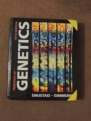 Principles of Genetics - Hardcover, by Snustad D. Peter; Simmons Michael - Good