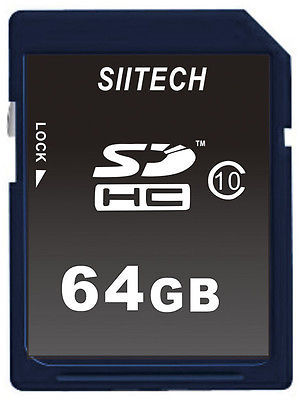 64GB SD Cell Phone Memory Cards