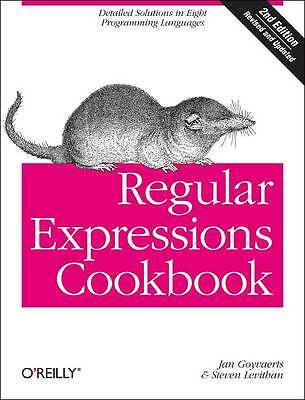 Regular Expressions Cookbook 2e - 9781449319434