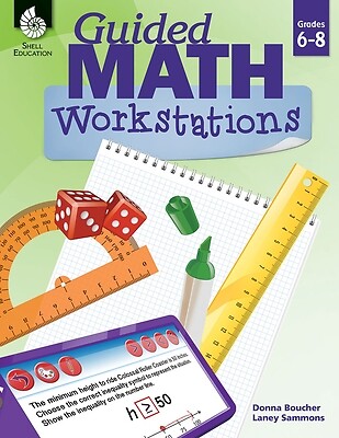Guided Math Workstations Grades 6-8 Boucher, Donna