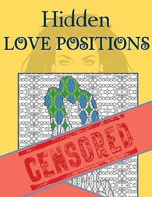 Hidden Love Positions Adult Coloring Book