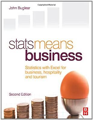 Stats Means Business 2nd edition, Buglear, John, Used; Very Good Book