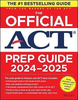 The Official ACT Prep Guide 2024-2025, ACT,  Paper