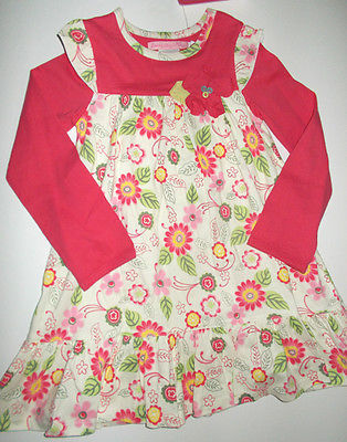 Girls' Long Sleeve Cotton Dresses