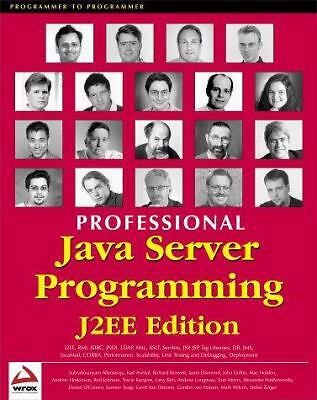 Professional Java Server Prog Ramming J2ee Edition by Allamaraju, Subrahmanyam