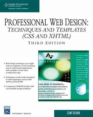 Professional Web Design: Techniques and Templates (CSS and XHTML) [With CDROM]