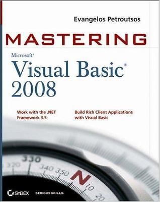 Mastering Microsoft Visual Basic 2008 by Petroutsos, Evangelos