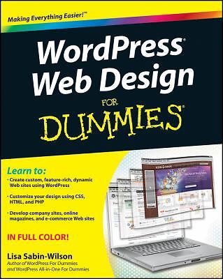 WordPress Web Design for Dummies by Sabin-Wilson, Lisa