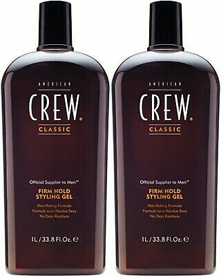 American Crew Firm Hold Styling Gel, 33.8 Ounce Pack Of 2