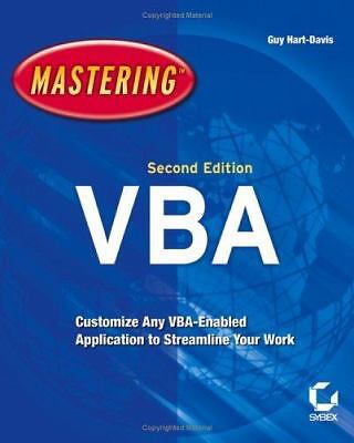 Mastering Microsoft VBA by Hart-Davis