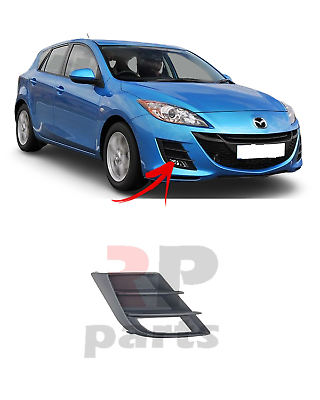 FOR MAZDA 3 2009 - 2011 FRONT BUMPER FOG LIGHT COVER RIGHT O/S BBP8-50-C21C