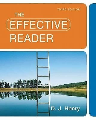 EFFECTIVE READER, THE (3RD EDITION) INSTRUCTOR'S EDITION By Henry **Excellent**