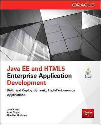 Java Ee and Html5 Enterprise Application Development, Paperback by Wielenga, ...