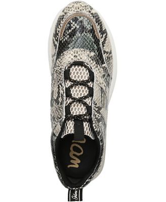 

SAM EDELMAN Женские Бежевые Кожаные Спортивные Кроссовки На Танкетке Danley 5,5 М, Бежевый, G8320M2