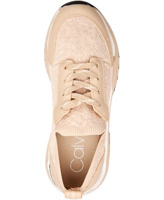 

CALVIN KLEIN Женские розовые 0,5-дюймовые спортивные кроссовки Hensley на танкетке Rand Ribbed, Розовый, E6357