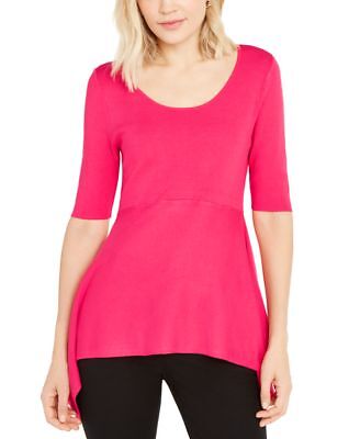 

Женская туника Alfani High-Low, чистый красный, размер, Pure red