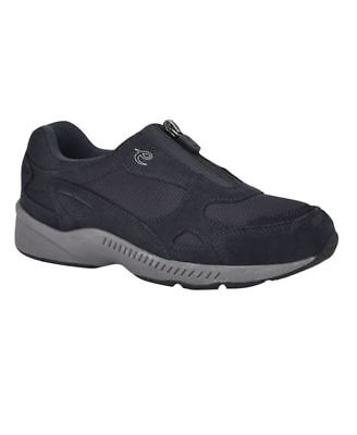 

EASY SPIRIT Женские темно-синие кожаные кроссовки на танкетке Rheal Toe 9,5 м, Navy, SERHEAL