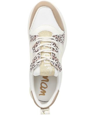 

Женские белые кожаные кроссовки Darsie с круглым носком SAM EDELMAN, Белый, G2450M7