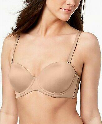 INC International Concepts Multi-Way Convertible Bra w/ Straps Beige 40C NEW
