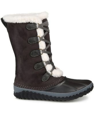 

JOURNEE COLLECTION Женские серые утепленные зимние ботинки Blizzard на флисовой подкладке, Серый, BLIZZARD