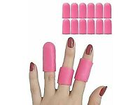 Gel Finger Protectors Cots - 12 PCS Silicone eves for Men/Women to Pro